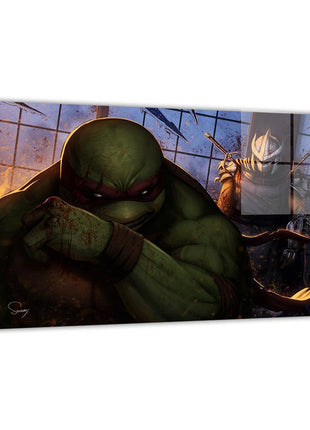 Defeated Foot Leader, , Posters, Prints, & Visual Artwork, Snapping [variant_option1] Print, Premium Wall Art by Snapping Turtle Gallery