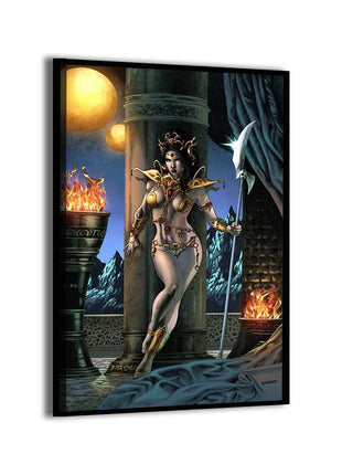 Dejah Thoris Wall Art | John Carter Fan Art | Snapping Turtle Gallery - Snapping Turtle Gallery