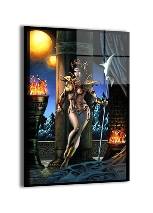 Dejah Thoris Wall Art | John Carter Fan Art | Snapping Turtle Gallery - Snapping Turtle Gallery