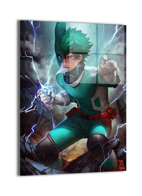 Deku Wall Art | My Hero Academia HD Acrylic, Metal & Canvas Print - Snapping Turtle Gallery