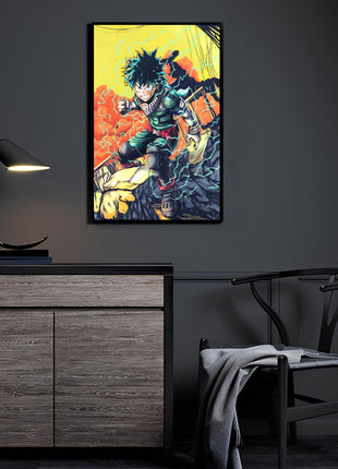 One For All Hero Wall Art
