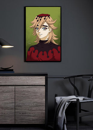 Doma Wall Art | Demon Slayer Acrylic, Metal & Canvas Print - Snapping Turtle Gallery