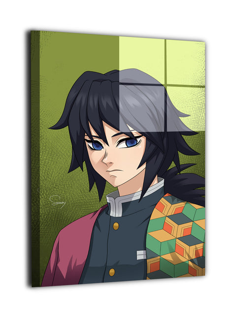 Giyu Tomioka Wall Art | Demon Slayer Acrylic, Metal & Canvas Print - Snapping Turtle Gallery