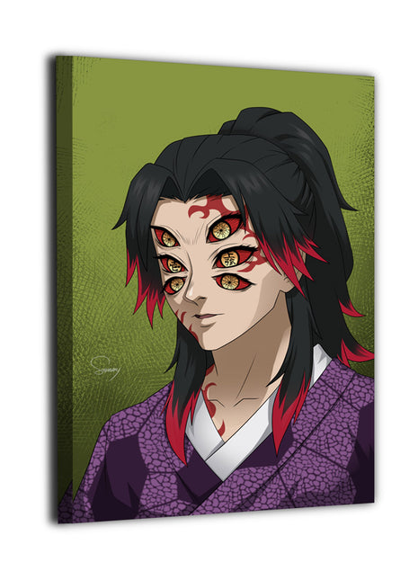 Kokushibo Wall Art | Demon Slayer Acrylic, Metal & Canvas Print - Snapping Turtle Gallery