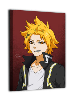 Denki Kaminari Wall Art | My Hero Academia Acrylic, Metal & Canvas - Snapping Turtle Gallery
