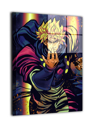 Dio Brando Wall Art | JoJo's Bizarre Adventure Acrylic, Metal & Canvas - Snapping Turtle Gallery