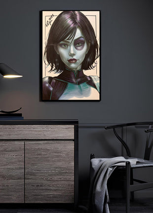 Domino Wall Art | X-Force Ultra-HD Acrylic, Metal & Canvas Print - Snapping Turtle Gallery