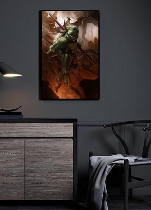 Donatello Wall Art | TMNT Fan Art | Snapping Turtle Gallery [variant_option1] Print, Premium Wall Art by Snapping Turtle Gallery