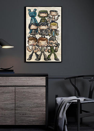 Donnie Darko Wall Art | Frank the Rabbit Acrylic, Canvas & Metal Print - Snapping Turtle Gallery