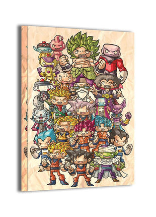 Dragon Ball Wall Art | Anime Fan Art | Snapping Turtle Gallery - Snapping Turtle Gallery