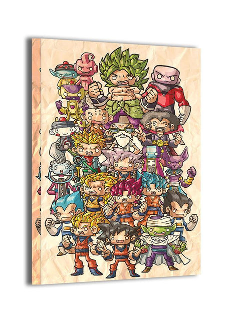 Dragon Ball Wall Art | Anime Fan Art | Snapping Turtle Gallery - Snapping Turtle Gallery