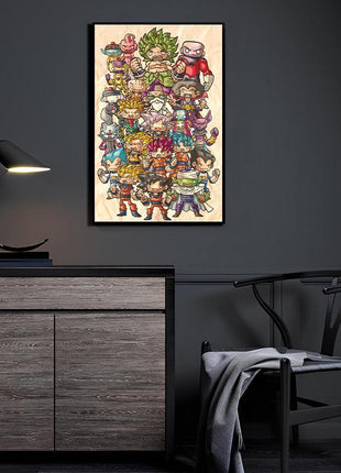 Dragon Ball Wall Art | Anime Fan Art | Snapping Turtle Gallery - Snapping Turtle Gallery