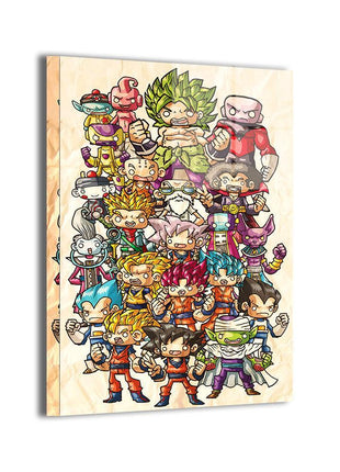 Dragon Ball Wall Art | Anime Fan Art | Snapping Turtle Gallery - Snapping Turtle Gallery