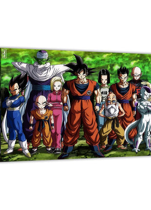Dragon Ball Z Wall Art | DBZ Fan Art | Snapping Turtle Gallery - Snapping Turtle Gallery