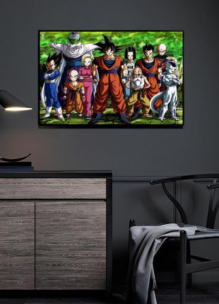 Dragon Ball Z Wall Art | DBZ Fan Art | Snapping Turtle Gallery - Snapping Turtle Gallery
