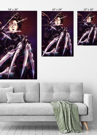 Edward Scissorhands Wall Art | Ultra-HD Acrylic, Metal & Canvas Prints - Snapping Turtle Gallery