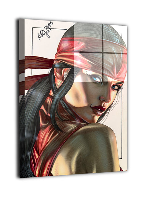 Elektra Natchios Art | Acrylic, Metal & Canvas - Snapping Turtle Gallery