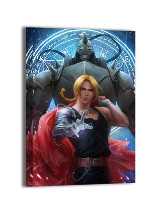 Edward Alphonse Elric Fullmetal Alchemist canvas Print, Premium Wall Art by Snapping Turtle Gallery