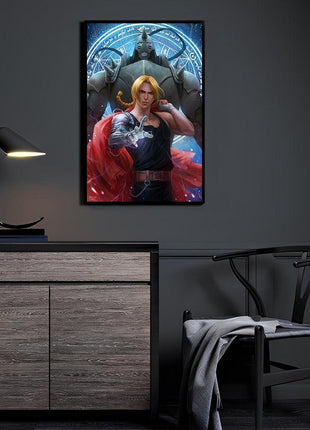 Edward Alphonse Elric Fullmetal Alchemist Acrylic Print, Premium Wall Art by Snapping Turtle Gallery