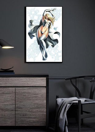 Emma Frost Art | Acrylic, Metal & Canvas - Snapping Turtle Gallery