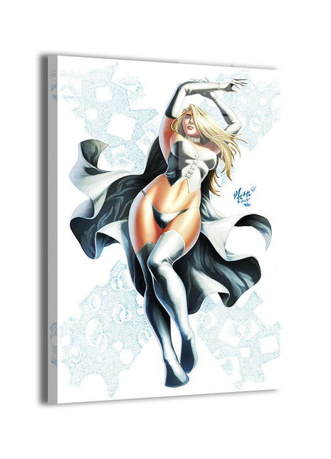Emma Frost Wall Art | X-Men Fan Art | Snapping Turtle Gallery [variant_option1] Print, Premium Wall Art by Snapping Turtle Gallery