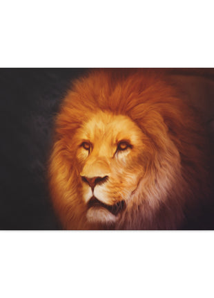Eternal King – Majestic Lion Wall Art | STG Collection - Snapping Turtle Gallery
