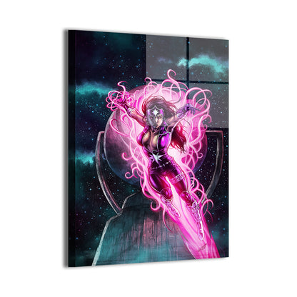 Fatal Star Sapphire Wall Art Metal Print – Star Sapphire (Fatality) by Geebo Vigonte & Nestor Redulla Jr.