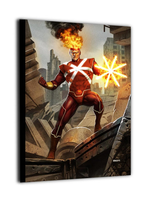 Blazing Fusion Wall Art
