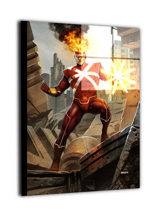 Blazing Fusion Wall Art