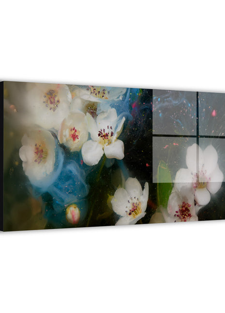 Floral Wall Art | Bloom in Suspension HD Acrylic, Metal & Canvas Print - Snapping Turtle Gallery