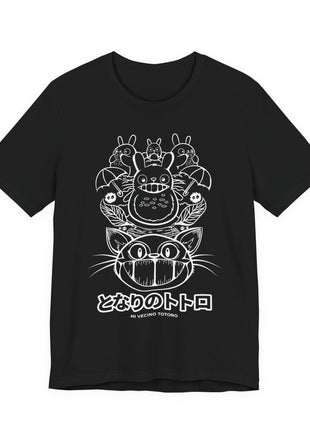 Totoro Forest Spirit Stack My Neighbor Totoro Ghibli Shirt - Snapping Turtle Gallery