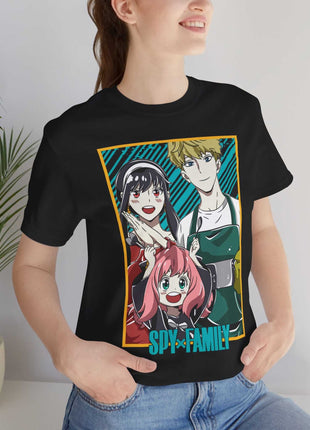 Forger Family Portrait Shirt | Spy x Family Fan Art | Snapping Turtle Gallery [variant_option1] Print, Premium Wall Art by Snapping Turtle Gallery