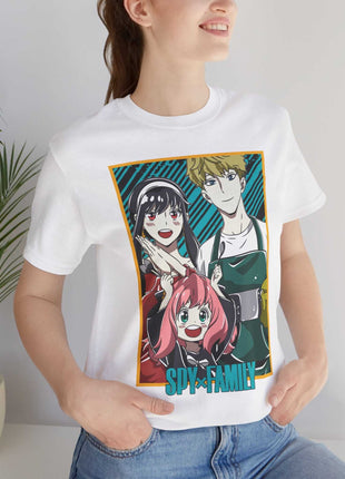 Forger Family Portrait Shirt | Spy x Family Fan Art | Snapping Turtle Gallery [variant_option1] Print, Premium Wall Art by Snapping Turtle Gallery