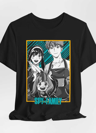 Forger Family Portrait Shirt | Spy x Family Fan Art | Snapping Turtle Gallery [variant_option1] Print, Premium Wall Art by Snapping Turtle Gallery