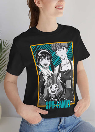 Forger Family Portrait Shirt | Spy x Family Fan Art | Snapping Turtle Gallery [variant_option1] Print, Premium Wall Art by Snapping Turtle Gallery