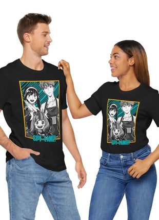 Forger Family Portrait Shirt | Spy x Family Fan Art | Snapping Turtle Gallery [variant_option1] Print, Premium Wall Art by Snapping Turtle Gallery