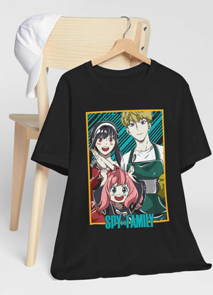 Forger Family Portrait Shirt | Spy x Family Fan Art | Snapping Turtle Gallery [variant_option1] Print, Premium Wall Art by Snapping Turtle Gallery