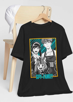 Forger Family Portrait Shirt | Spy x Family Fan Art | Snapping Turtle Gallery [variant_option1] Print, Premium Wall Art by Snapping Turtle Gallery