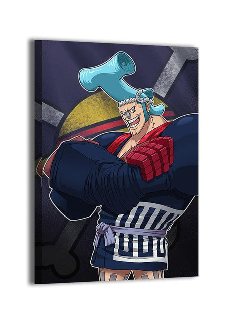 Franky Wall Art | One Piece Acrylic, Metal & Canvas - Snapping Turtle Gallery