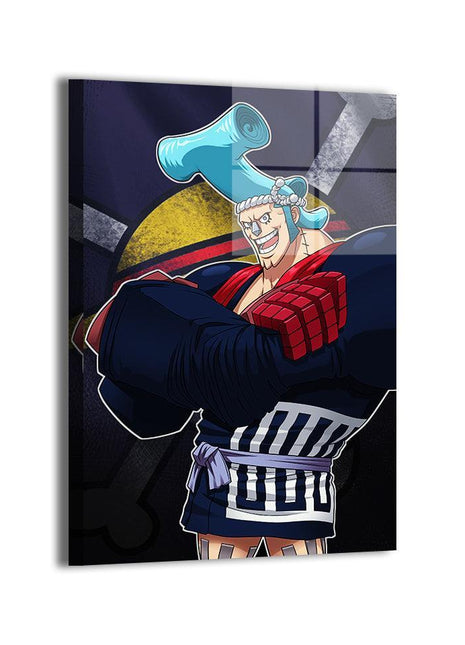 Franky Wall Art | One Piece Acrylic, Metal & Canvas - Snapping Turtle Gallery