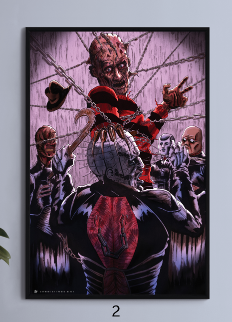 Freddy Krueger Signed Wall Art | Preorder Posters | Snapping Turtle Gallery [variant_option1] Print, Premium Wall Art by Snapping Turtle Gallery