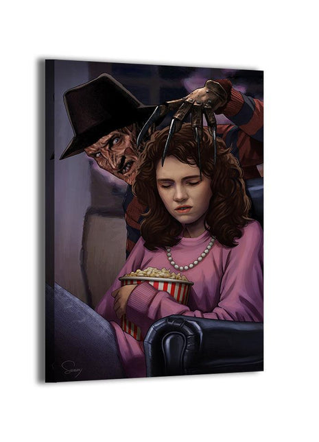 Freddy Krueger Wall Art | Horror Fan Art Acrylic, Metal & Canvas Print - Snapping Turtle Gallery