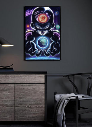 Frieza Wall Art | Dragon Ball Z Fan Art | Snapping Turtle Gallery - Snapping Turtle Gallery