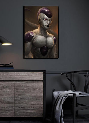 Frieza Wall Art | Dragon Ball Z Anime Acrylic, Metal & Canvas Print - Snapping Turtle Gallery