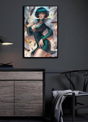 Fubuki Wall Art | One Punch Man Ultra-HD Acrylic, Metal & Canvas Print - Snapping Turtle Gallery