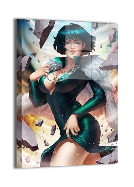 Fubuki Wall Art | One Punch Man Ultra-HD Acrylic, Metal & Canvas Print - Snapping Turtle Gallery