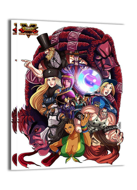 G Wall Art | Street Fighter Fan Art | Snapping Turtle Gallery - Snapping Turtle Gallery