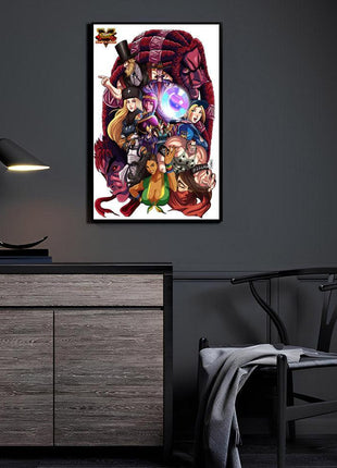 G Wall Art | Street Fighter Fan Art | Snapping Turtle Gallery - Snapping Turtle Gallery