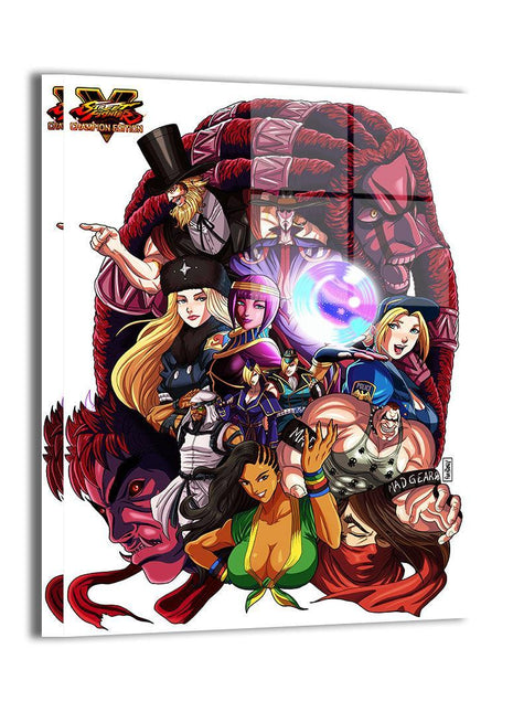 G Wall Art | Street Fighter Fan Art | Snapping Turtle Gallery - Snapping Turtle Gallery