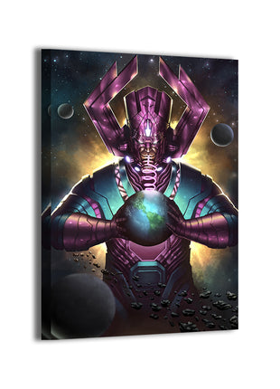 Galactus Marvel Art - Ultra-HD Acrylic & HD Metal Gallery Print - Cosmic Entity Comic Artwork - Premium Wall Decor